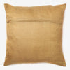 back of a Plain gold treat - gold & beige silk jacquard luxury cushion